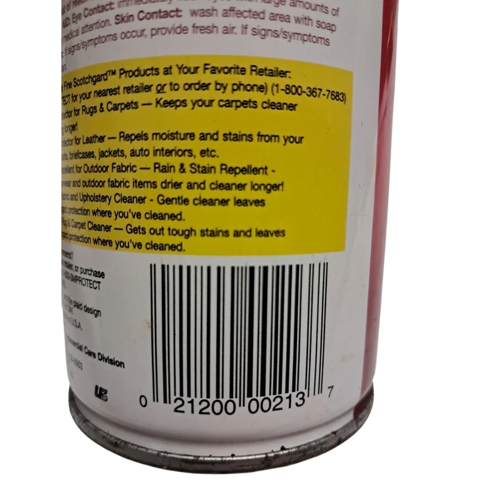 3M Scotchgard Fabric Protector Repels Liquids‎ Blocks Stains 14oz